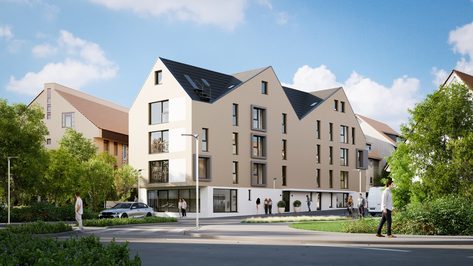 Neubauprojekt Moré 55 in Stuttgart-Möhringen